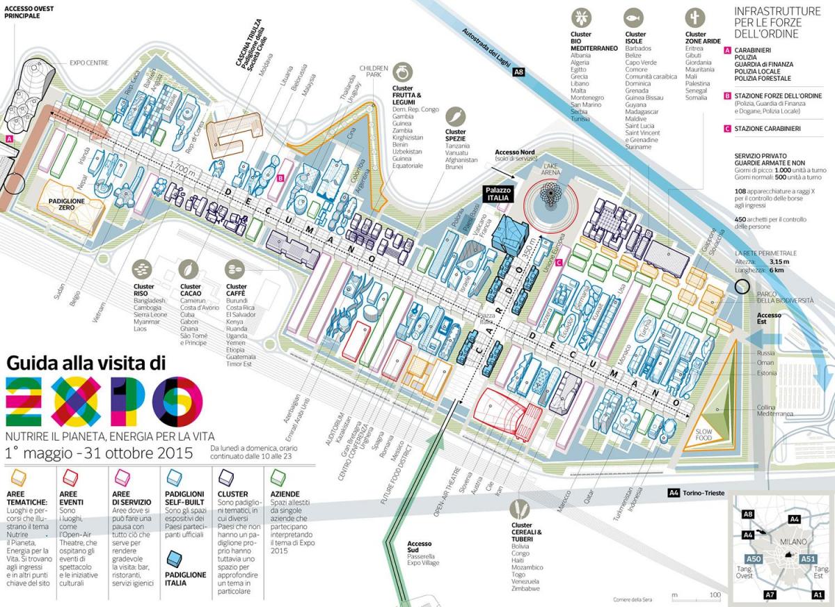 mapa de expo milán