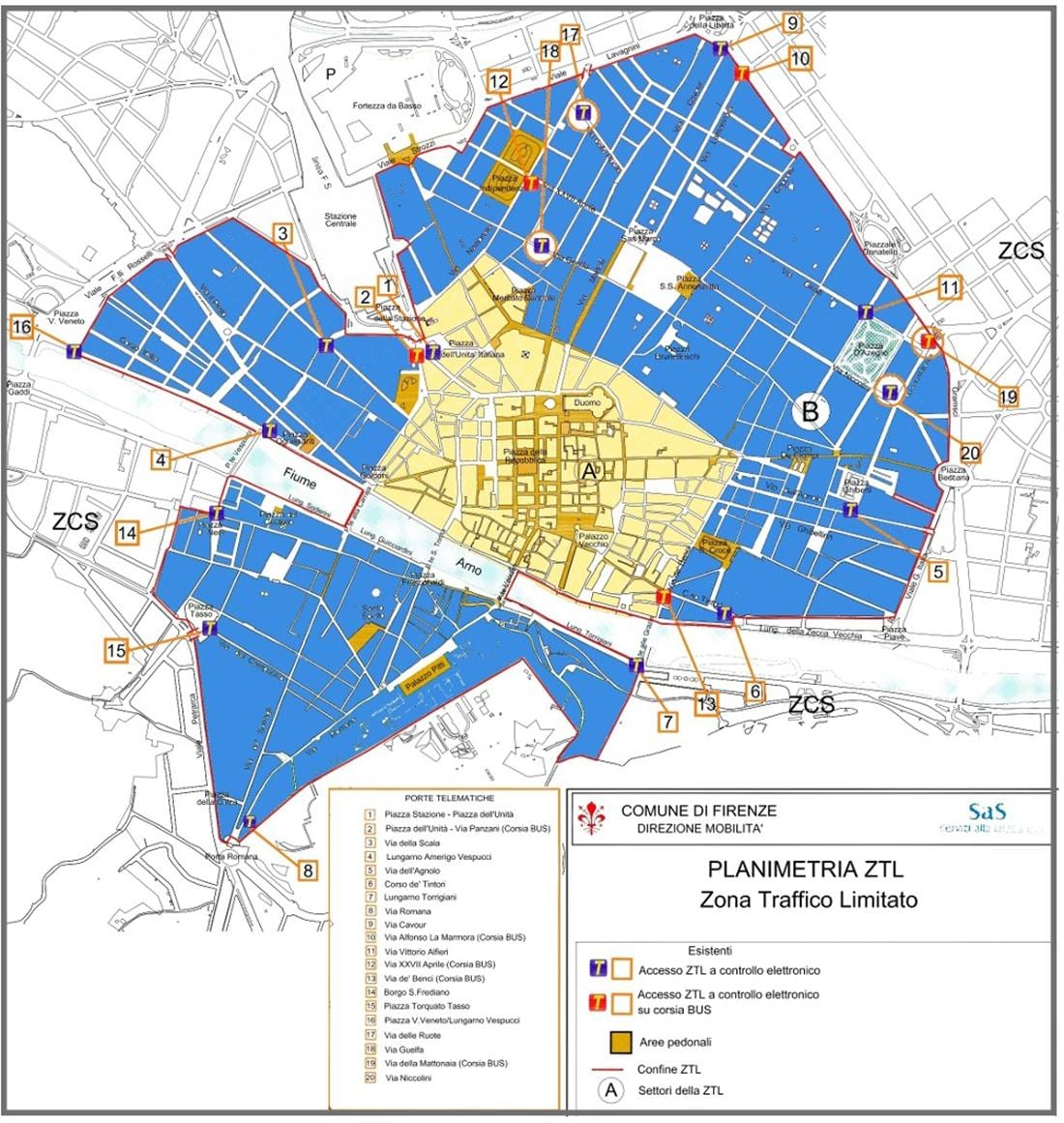 mapa de milán ztl zona