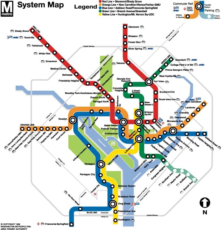 milán rexional tren mapa