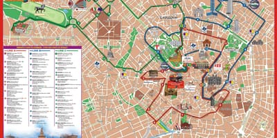 Mapa de casa milán